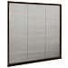 Zanzariera Plissettata Finestre in Alluminio Marrone 120x120 cm - Foto miniatura 2