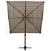 Ombrellone a 4 Livelli con Palo in Alluminio Talpa 250x250 cm - Foto miniatura 2