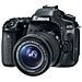 Kit Fotocamera Digitale Reflex EOS 80D Nero Sensore CMOS 24.2 Mpx Full HD + Obiettivo EF-S 18-55mm f / 3.5-5.6 IS STM - Foto miniatura 3