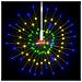 Luce di Natale Fuochi Artificio Multicolore 20 cm 140 LED - Foto miniatura 6