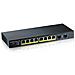Switch GS1900-10HP 8 Porte Ethernet PoE 10 / 100 / 1000 Mbps RJ45 con 2 Porte SFP Managed - Foto miniatura 2