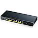 Switch GS1900-10HP 8 Porte Ethernet PoE 10 / 100 / 1000 Mbps RJ45 con 2 Porte SFP Managed - Foto miniatura 1