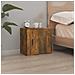 Comodini A Muro 2 Pz Rovere Fumo 50x30x47 Cm - Foto miniatura 3