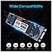 SSD 256 GB M2.228 Interfaccia M. 2 SATA NGFF Disco Stato Solido Lenovo Dell Hp Notebook - Foto miniatura 6