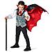 Costumi Costume Da Vampiro Per Bambini Mantello Da Vampiro Per Ragazzi Dracula Outfit Costume Da Bambino Spaventoso Di Halloween Per Ragazzi Xl - Foto miniatura 1