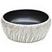 Lavabo Da Appoggio Nero E Grigio Rotondo F41x14 Cm Ceramica - Foto miniatura 3