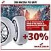 Catene Da Neve Premium Alternative Ultra Grip Xs, Catene Da Neve In Tessuto, Calze Da Neve Set Di 2 Bianco - Foto miniatura 3