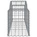 Cesto Gabbione Ad Arco 200x50x60/80 Cm Ferro Zincato - Foto miniatura 3
