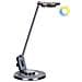 Lampada Da Scrivania A Led Corvus Con Dimmer Metallo Nero - Foto miniatura 8