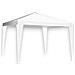 Gazebo 3x4 Mt Con Struttura In Acciaio E Copertura In Polipropilene Bianco Per Fiere E Mercatini - Foto miniatura 1