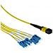 Rl7863 Cavo A Fibre Ottiche 3 M Mpo /mtp 8x Lc Os2 Giallo - Foto miniatura 1