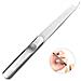 Set Manicure In Acciaio Inossidabile Con Lima Per Unghie, Spingi Cuticole, Pulisci Orecchie E Forchetta Per Cuticole - Foto miniatura 4