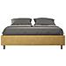 Letto Azelia Sommier 170x200 Rete E Contenitore Ocra - Foto miniatura 1