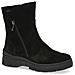 Black Suede Casual Closed Booties Stivaletti Pelle Scarpe Donna Nero Eu 41, 9-26437-41-004 - Foto miniatura 1