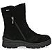 Black Suede Casual Closed Booties Stivaletti Pelle Scarpe Donna Nero Eu 41, 9-26437-41-004 - Foto miniatura 2