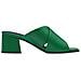Muri Mules Ciabatte Sintetico E Tessile Scarpe Donna Verde Eu 37, 2-27206-42 700 - Foto miniatura 3