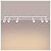 Lampada Da Soffitto Karbon 6l Bianco Sl. 1547 - Minimalista Lampada Da Soffitto Bianco 16.5x117x6.5 Cm - Foto miniatura 3
