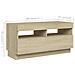 Mobile Porta TV con Luci LED Rovere Sonoma 180x35x40 cm - Foto miniatura 8