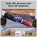 Videoproiettore Led Con Duplicazione Dello Schermo Per Ios E Android. Fino A 150 Pollici, Contrasto 3000:1. Collegamenti Hdmi, Usb, Ingresso Antenna. Telecomando. - Foto miniatura 5