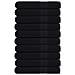 Asciugamani 10 pz Neri 100x200 cm 360 g /mù² 100% Cotone - Foto miniatura 1