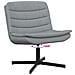 Poltrona Girevole Grigio chiaro Tessuto Standard Ergonomica - Foto miniatura 9