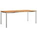 Set da Pranzo da Giardino  9 Pezzi in Legno Massello di Acacia, Tavolo da Pranzo Esterno  200x90x74.5 cm in Legno Massello di Acacia - Foto miniatura 5
