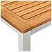Set da Pranzo da Giardino  9 Pezzi in Legno Massello di Acacia, Tavolo da Pranzo Esterno  200x90x74.5 cm in Legno Massello di Acacia - Foto miniatura 9
