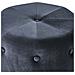 Pouf Carrollton Velluto Nero - Foto miniatura 3