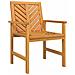 Set da Pranzo per Giardino 6 pcs Marrone 150 x 90 x 74 cm - Foto miniatura 6