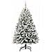 Albero di Natale artificiale con 150 LED Verde e Bianco 150 cm - Foto miniatura 2