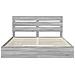 Letto con Contenitore con cassetto Grigio Sonoma 200 x 200 cm - Foto miniatura 8