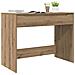 Scrivania Rovere artigianale 100 x 50 x 78 cm Legno multistrato - Foto miniatura 3