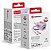 Caricabatterie Da Casa Originale Gan 33wpd 1x Usb-a 1x Usb-c Fino 33w Purple Per Smartphone - Foto miniatura 2