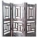 Paravento Legno Marrone114x3x176h - Foto miniatura 3