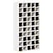 Portabottiglie 2 pcs Bianco 56 x 25 x 56 cm Pino massello - Foto miniatura 3