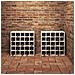 Portabottiglie 2 pcs Bianco 56 x 25 x 56 cm Pino massello - Foto miniatura 4