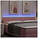 Testiera LED con luci a strisce a LED Rosa 200 cm Poliestere - Foto miniatura 4