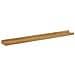 Scaffale da parete con lo scaffale 4 pcs Marrone 80 x 9 x 3 cm - Foto miniatura 6
