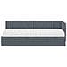 Struttura Letto Angolare con Materasso 2 pcs Grigio Velluto - Foto miniatura 5