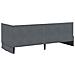 Struttura Letto Angolare con Materasso 2 pcs Grigio Velluto - Foto miniatura 9