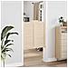 Porte Swing Naturale 90 x 40 cm Legno Massello di Pino - Foto miniatura 3