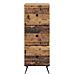 Mobile con Cassetti Legno antico 33 x 34,5 x 90 cm - Foto miniatura 4