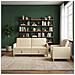 Set di Divani con Storage 2 pcs Crema Poliestere - Foto miniatura 3