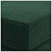 Divano Letto Pieghevole 140 x 67 x 45 cm Verde Scuro - Foto miniatura 6