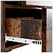 Armadio da Notte con cassetto Legno antico 43 x 34,5 x 47,5 cm - Foto miniatura 8