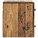 Mobiletto da notte a muro 2 pcs Legno antico 33 x 34,5 x 40 cm - Foto miniatura 6