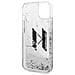 Custodia Liquid Glitter Argento Per Iphone 14 Di Karl Lagerfeld - Foto miniatura 1