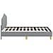 Struttura letto bambini con testata Grigio Chiaro 80 x 160 cm - Foto miniatura 6