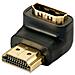 Adattatore HDMI M / F a 90 gradi "GiÙ" - Foto miniatura 2