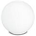 Lampada da tavolo design sfera cm D 15 colore bianco lampada 1 E14 - Foto miniatura 1